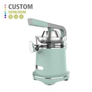 600W Custom Logo Electric Orange Juicer Power Slow Fruit Vetable Juicer Handle Plastic Blade Material Home Application