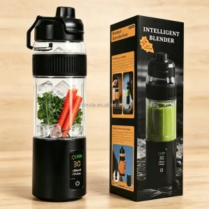 600ml Rechargeable Blender Cup Compact Portable Fruit Juicer Ideal for Office Camping Road Trip and Daily Fresh Juice Making