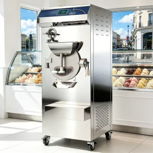60L H Industrial Gelato Maker Steriliser Combo Batch Icecream Freezer Commercial Hard Ice Cream Maker Machine Yogurt