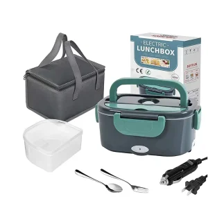 60W Electric Heating Insulated Lunch Box 1.5L for Car Truck and Home Work Adults Thermal Lunch Boxes