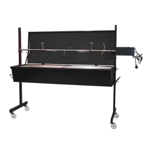 60kg Capacity Pig Spit Roaster Commercial Charcoal Rotisserie for Backyard Party Catering Business