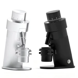 64mm Flat Blade Electric Coffee Grinder Adjustable Coffee Grinder Machine Stainless Steel Conical Burr Coffee Grinder Electric