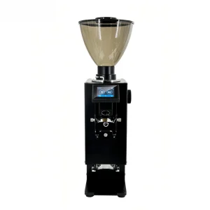 64mm Flat Burr Weight Quantitative Espresso Grinder LCD Touch Screen Control Coffee Grinder with Tamper