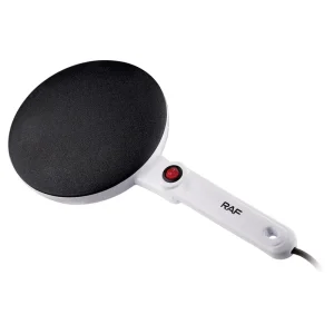 650W Electric Crepe Maker with Non Stick Surface and Smart Temperature Control for Thin Evenly Cooked Crepes