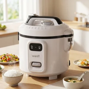 650W Portable Use Electric Rice Cooker 4L with Non-Stick Inner Pot Household Cooking Appliance Pot