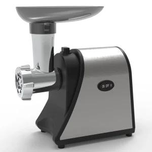 650W Powerful Stainless Steel Electric Meat Grinder Sausage Stuffer Household Slicer and Mincer Updated Design