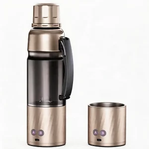 650ml Portable Blender Juicer USB Rechargeable Battery powered Stainless Steel Blades Juicer Smoothie Maker Quiet