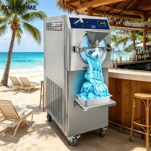 68L/H Hard Ice Cream Maker Machine Sorbet Machine Maquina Para Hacer Helado Italian Gelato Batch Freezer Deposit