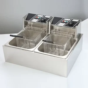6L/12L Customized Factory Stainless Steel Industrial Electric Restaurant Equipment Deep Fryer Commercial