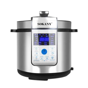 6L 1500W Non Stick Coating Inner Pot Household Electric Pressure Cooker
