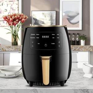 6L 8L Electric Digital Air Fryer Oven Plastic Preset Rotisserie Dehydrator Oil less Cooker Toaster Multi Function Household Use