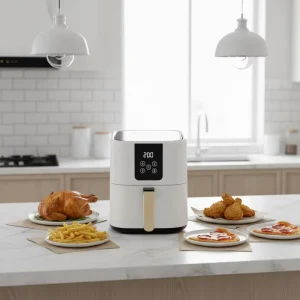 6L Air Fryer Household Electric Fryer Oven All-in-one Machine Intelligent Visualization Smart Air Fryer