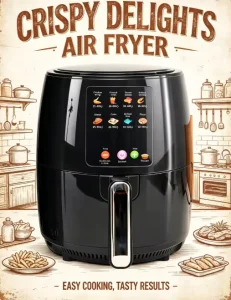 6L Digital Control Electric Air Fryer Oven with LCD Display Stainless Steel Single Pot Hotel Use 1 Year Warranty