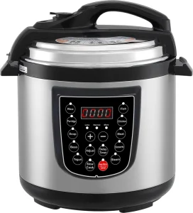 6L Electric Pressure Cooker Rice Non Stick Coating Inner Pot Household Coocker Stainless Steel Electric Pressure Cooker