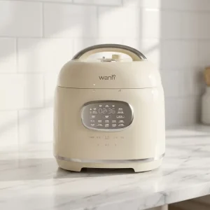 6L Electric Pressure Cooker Smart Rice Soup Stew Meat Cooker One Touch Operation Multi Use Pressure Cooker