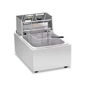 6L Integrated Digital Table Top Single Tank Used Electric Deep Fryer