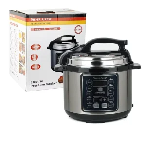 6L Multi Functional Electric Pressure Cooker Large Capacity Rice Cooker with Intelligent Digital Display