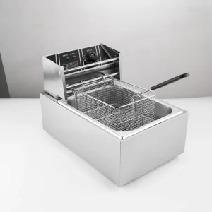 6L Single-Tank Electric Deep Oil Fryer for Restaurant Use French Fries & Chicken Fry Equipment