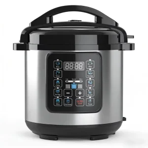 6L Smart Digital Electric Cooker Alloy Inner Pot Portable Cylinder Design Digital Rice Cooker Fast