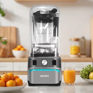 6L Sound Proof Cover Commercial Blender Heavy Duty Blender Silent Fruit Food Bar Blender Mixeur Powerful Blenders and Juicers