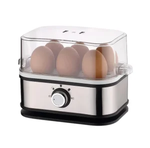 6PCS Stainless Steel Egg Steamer Electric Egg Boiler