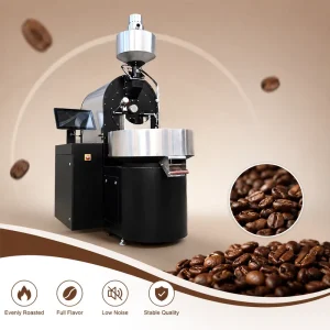 6kg Coffee Roaster Machine with PLC Control System