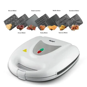 7 in 1 Electric Donut Nuts Maker Sandwich Toaster Grill Panini Waffle 7 in 1 Sandwich Maker