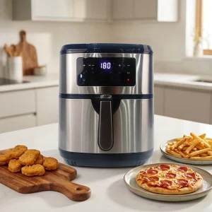 7.5L 1800W Oil Free Smart Air Fryer Digital Touch Control Non stick Fryer Oven 50 200°C 220V with CE RoHS KA32001