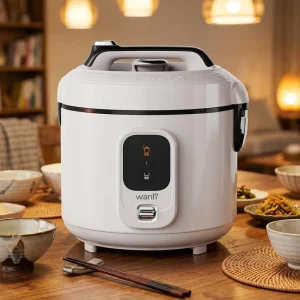 700 W 6L Large Capacity Traditional Electric Drum Rice Cooker with Steamer