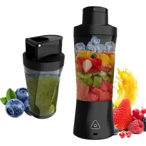 700ML USB Rechargeable Multifunction Mini Juicer Cup Personal Blender for Shakes Smoothies Portable Fruit Blender