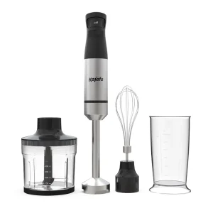 700W Electric 4 in 1 Multi Functional Hand Blender SUS Housing Immersion Blender with SUS Sticker 500ml Chopper