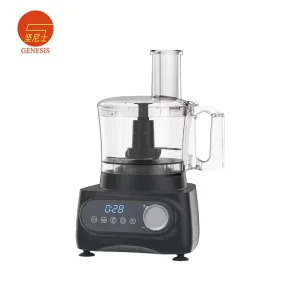 700W Electric Multi-function 9-in-1 1.5L Stainless Steel Blender Food Processor Grinding Slicing Shredding Meat Grinder Dough