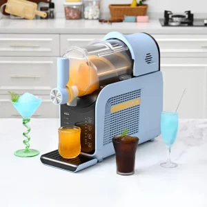 72 oz Slushie Machine Home Use Frozen Drink Slushie Machine Maker 7 Preset Programs Self Cleaning Ice Crushers Shavers