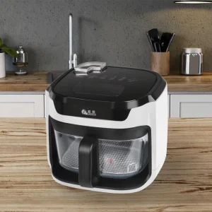 7L Air Fryer for Fried Chicken Large Capacity Multi function Glass Pot Air Fryer French Fries