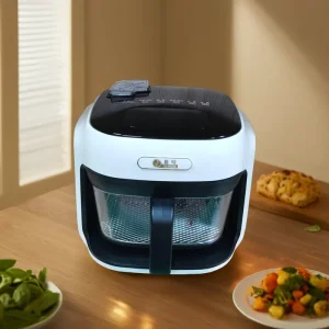 7L Classic Square Electric Air Fryer with Digital Control Multi Functional Home Air Fryer for Home Use