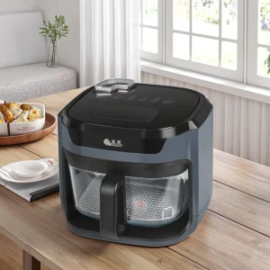 7L Large Capacity Air Fryer Smart Air Fryer Oven Single Basket Fryer with Steam Function