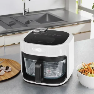 7L Large Capacity No Oil Deep Healthy Air Fryer with Steam Function Fresh Single Basket Air Fryer Electric Air Fryer