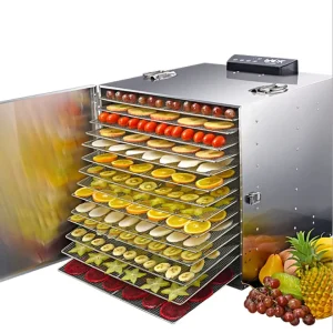 8 10 12 16 24 30 48 60 80 Trays New Commercial Fruits Chips Vegetables Jerky Biltong Dehydrator