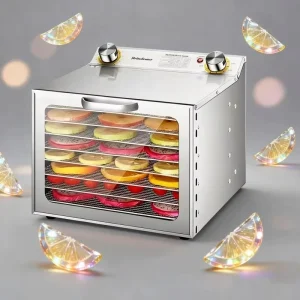 8 Layers Food Dehydrator Commercial Fruits and Vegetables Dehydrator Hotels Vegetable Dryer