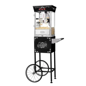 8 Ounce Classical Popcorn Machine maker with Cart (PM08C)
