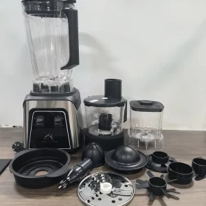 8-in-1 4L Electric Stainless Steel Portable Commercial High Speed Citrus Juicer Blender Easy to Clean