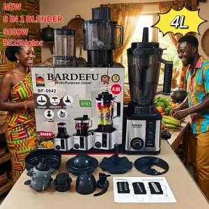 8 in 1 Blenders Machine 9500w Electric Food Processor 6 in 1 Heavy Duty Commercial Mixer and Grinder Juicer
