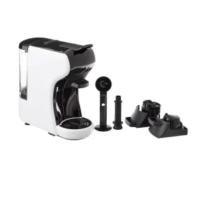 8 in 1 Electric Coffee Machine Maker with 19 Bar Pump Programmable Portable for Home Hotel Use Single Serve Plastic Housing