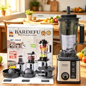 8 in 1 Heavy Duty Multifunctional 9500w Blender and Juicer Commercial or Home 4L EU UK Smoothie Blender Mixer Machine