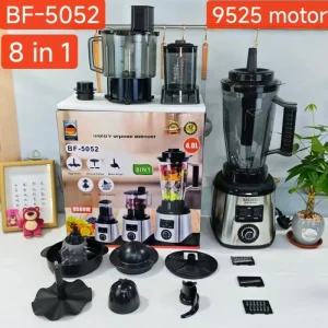 8 in 1 Multifunctional 3L Blender with 8 Blades Modern Style Household Mixer Juicer Ice Smoothies Maker