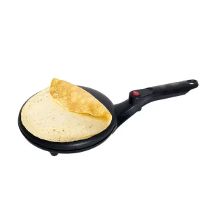 8 inch Nonstick Cooktop On Off Switch Cooks Roti Tortillas Pancakes Automatic Temperature Control Electric Crepe Maker