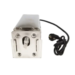 80 100kg Capacity Stainless Steel Corrosion Resistant Heavy Outdoor Camping Rotisserie Charcoal BBQ Spit Motor for Cooking
