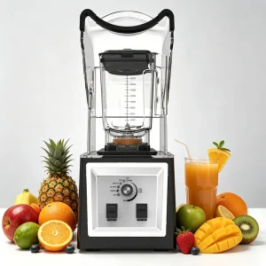 8001 CC High Speed Soundproof Cover Electric Commercial Blender Heavy Duty Blender