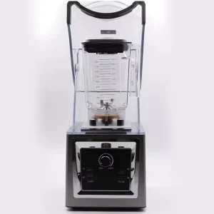 8001 Commercial Blender with Cover 6 Blades Smoothies Maker 2L Capacity for Hotel Household Use