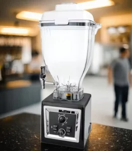 8001 Large Capacity Commercial Blender Pure Copper Motor 5+ Speeds Smoothies Maker CB Certified for Household Commercial Use